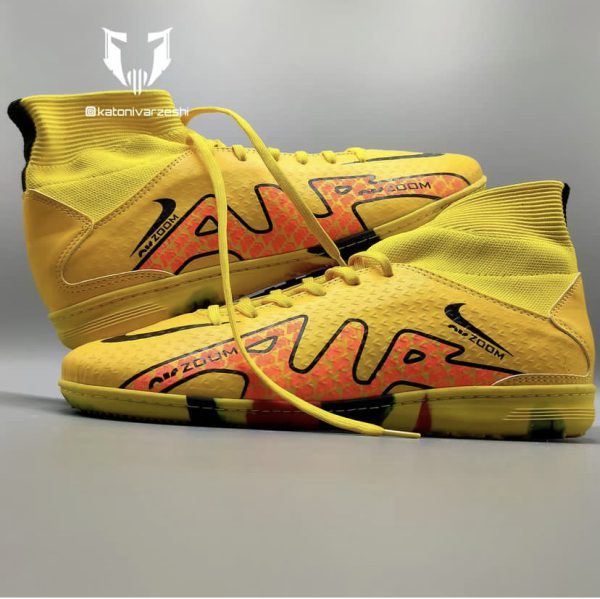 کفش فوتسال نایک ایرزوم پلاس زرد رنگ